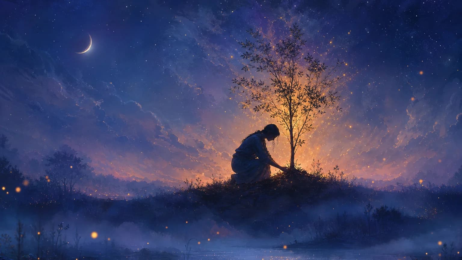 Dream of planting a tree