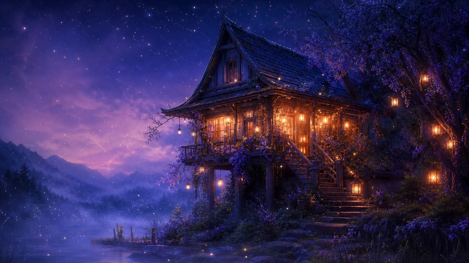 Dream about wooden house