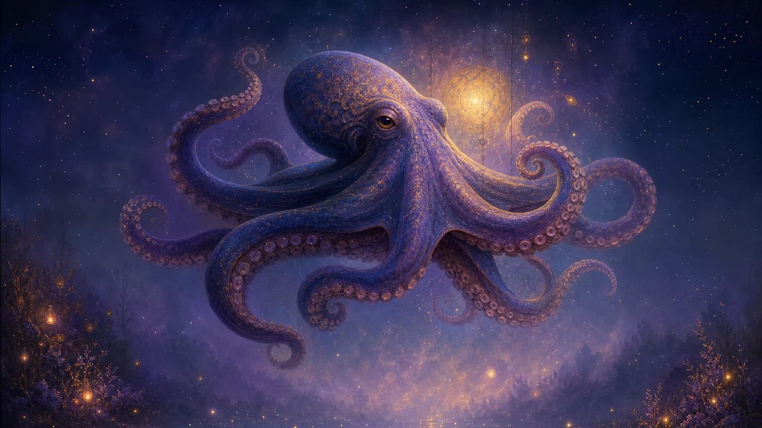 Dream about octopus