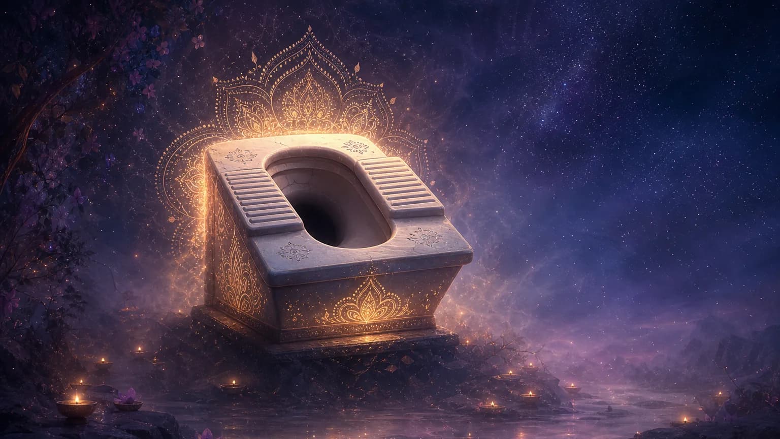 Dream about squat toilet