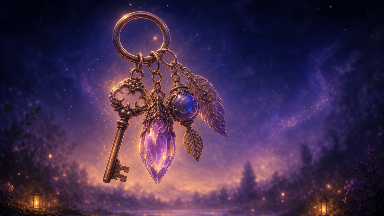 Dreaming about keychain - symbolic illustration