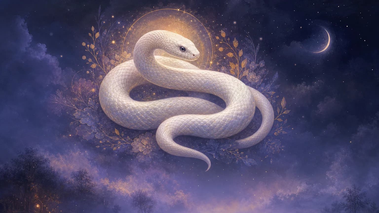 Dream about a white snake