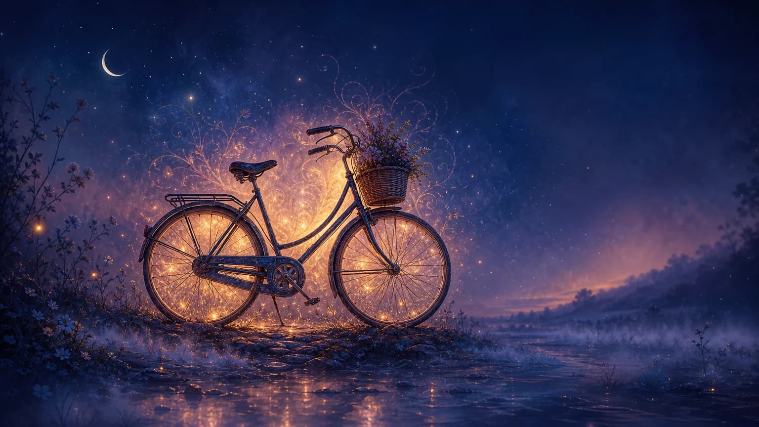 Dream about bicycle