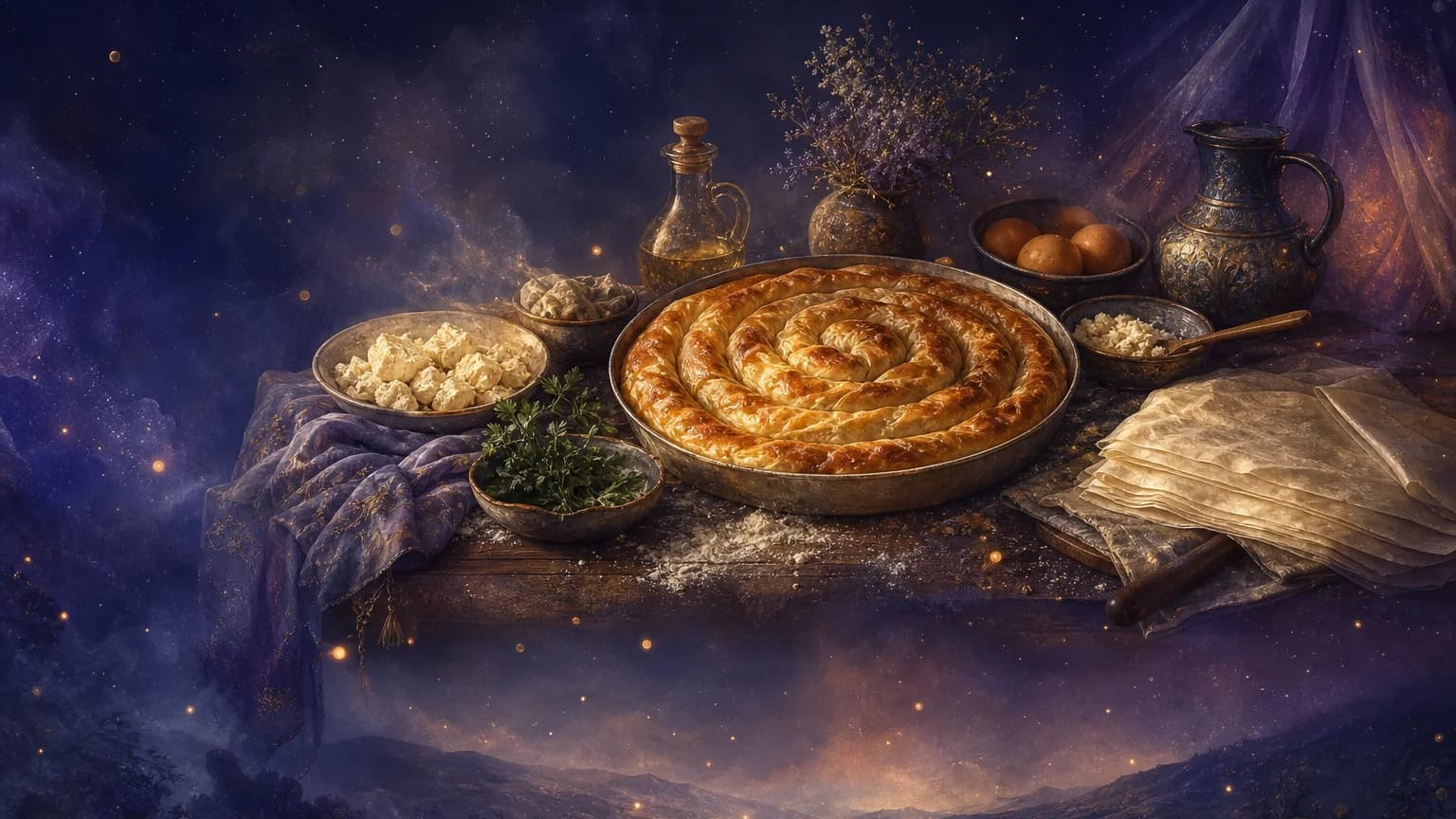 Dream of making börek