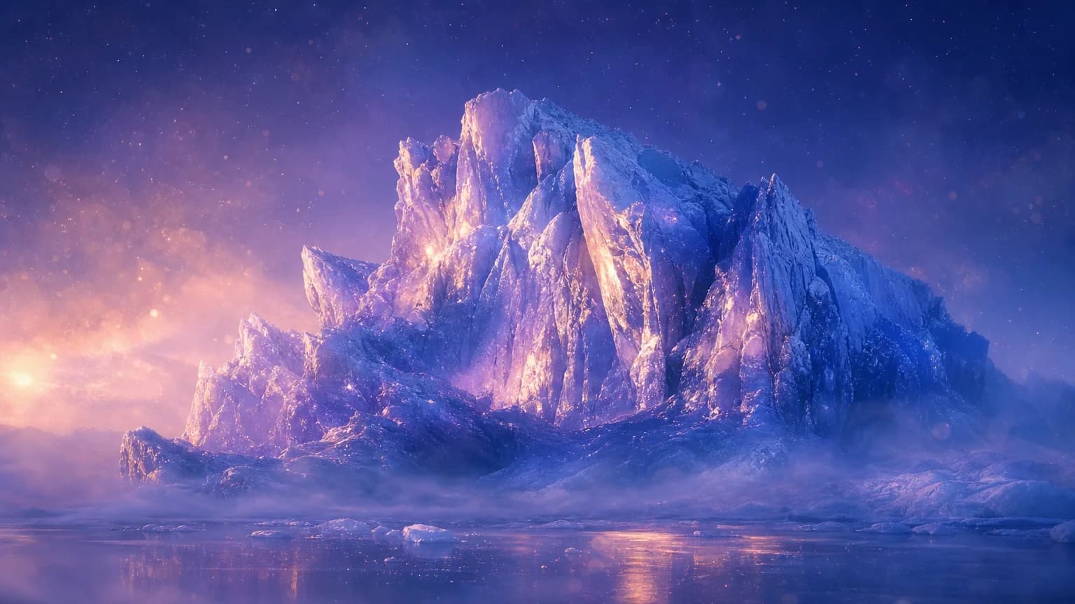 Dream about glacier
