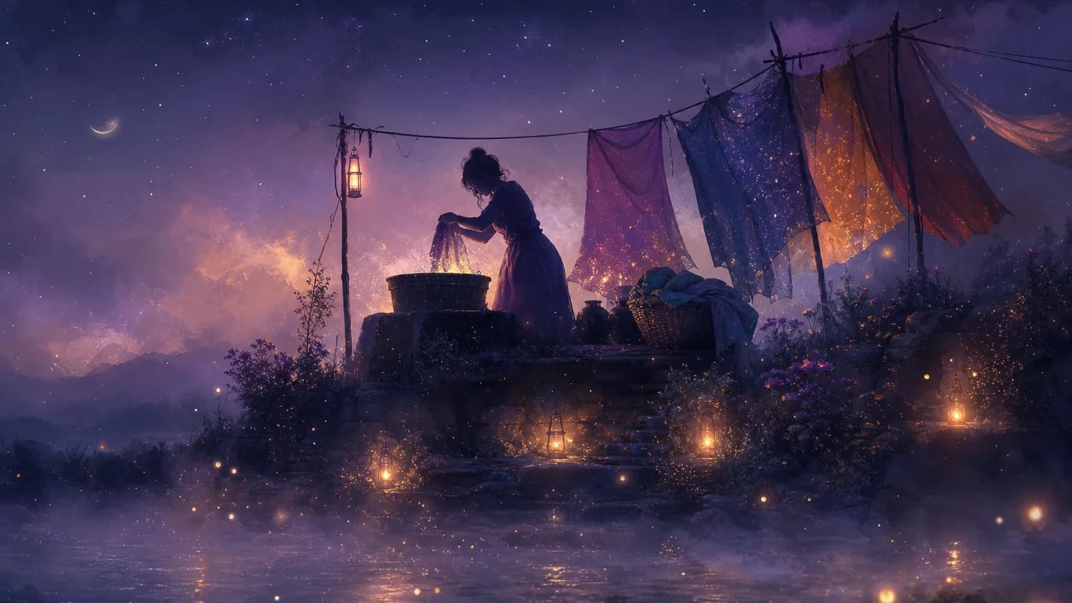 Dream of washing laundry