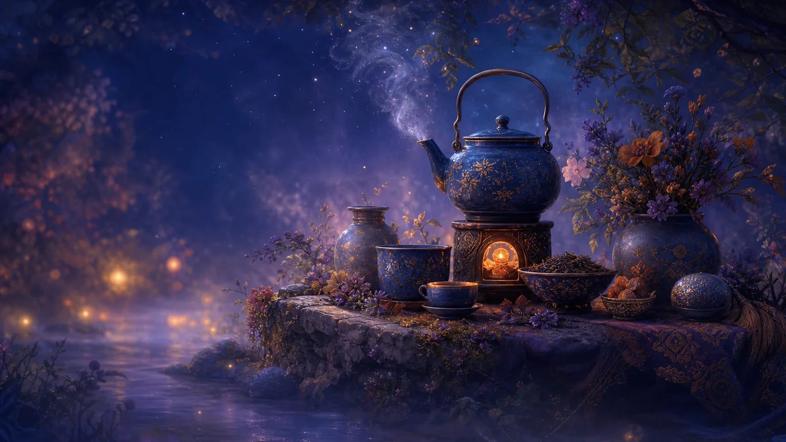 Dream of brewing tea