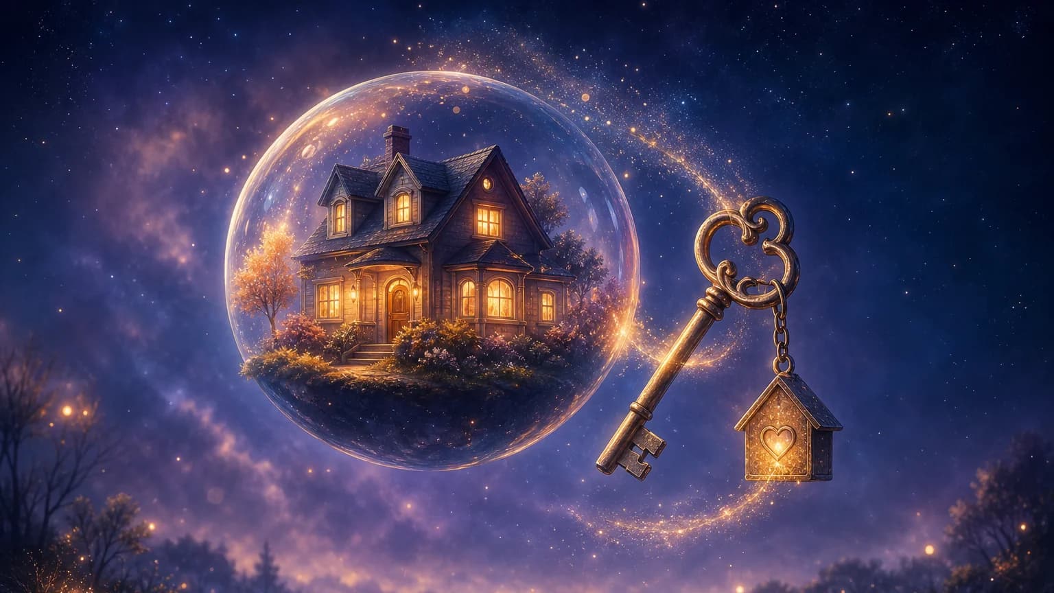 Dream about buying a house