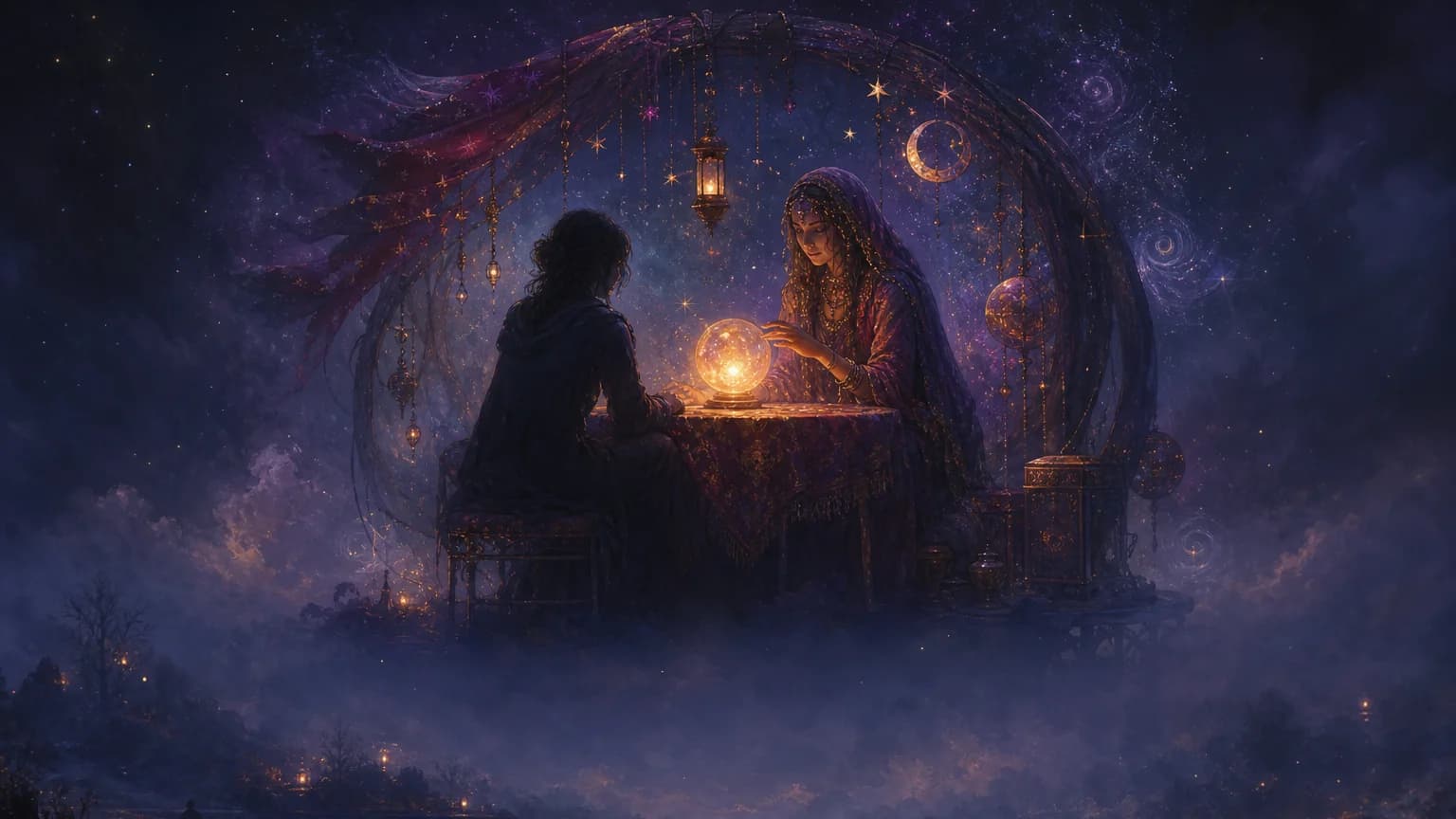 Dream of getting a fortune told