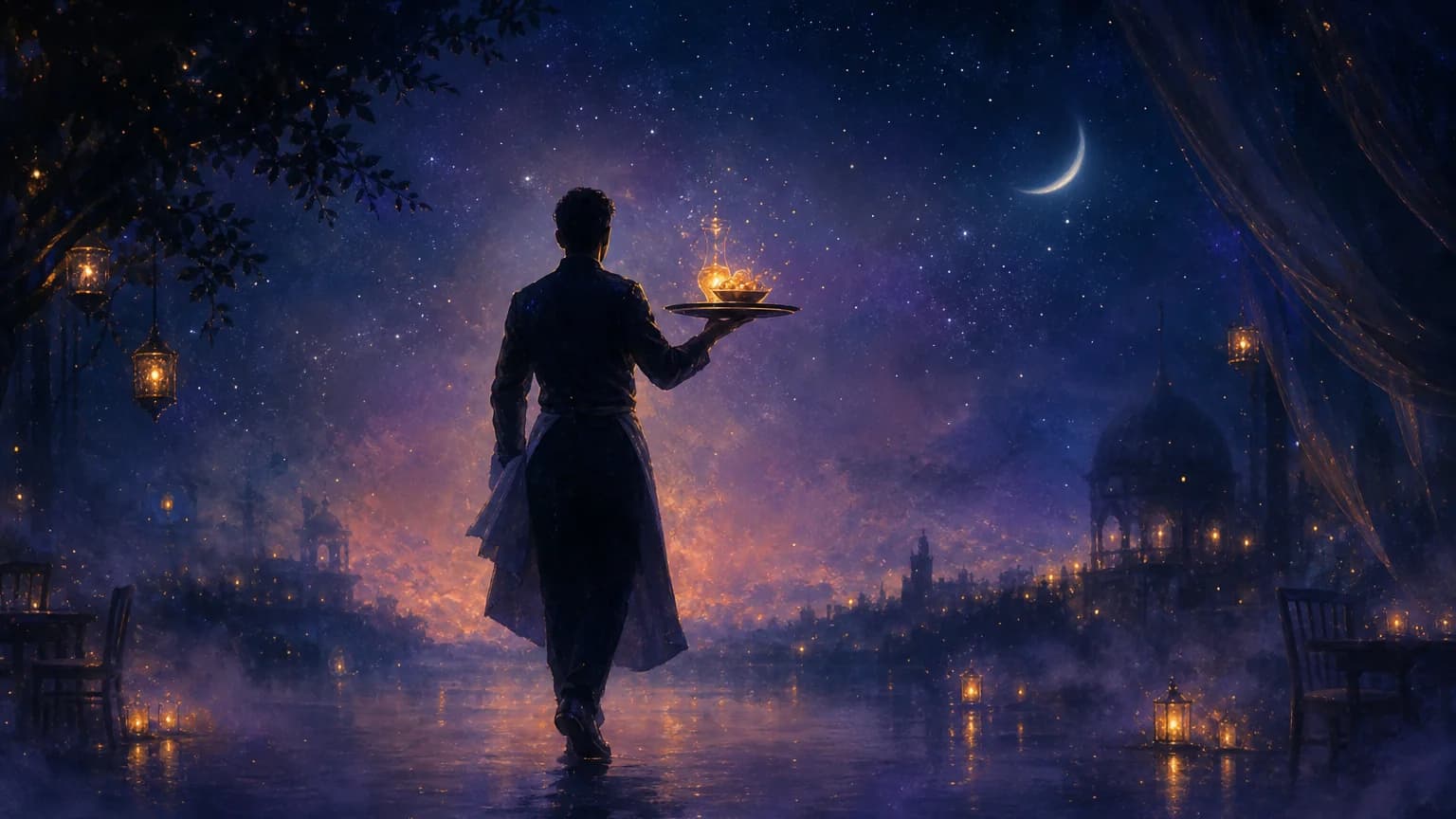 Dream about waiter