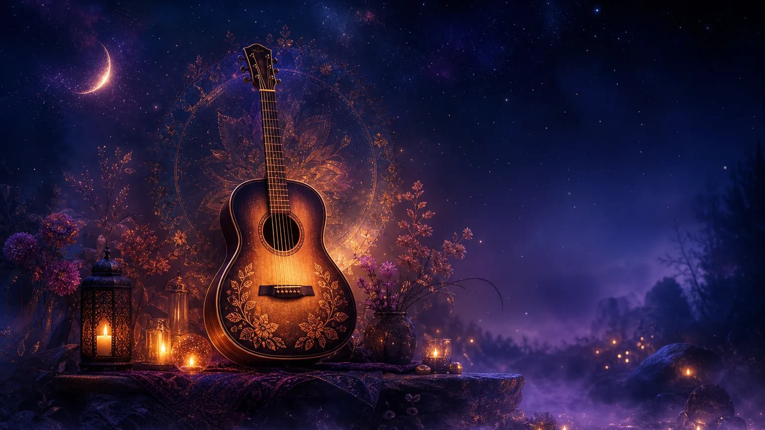 Dream about guitar