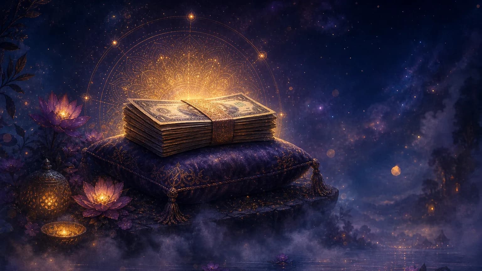 Dream about paper money
