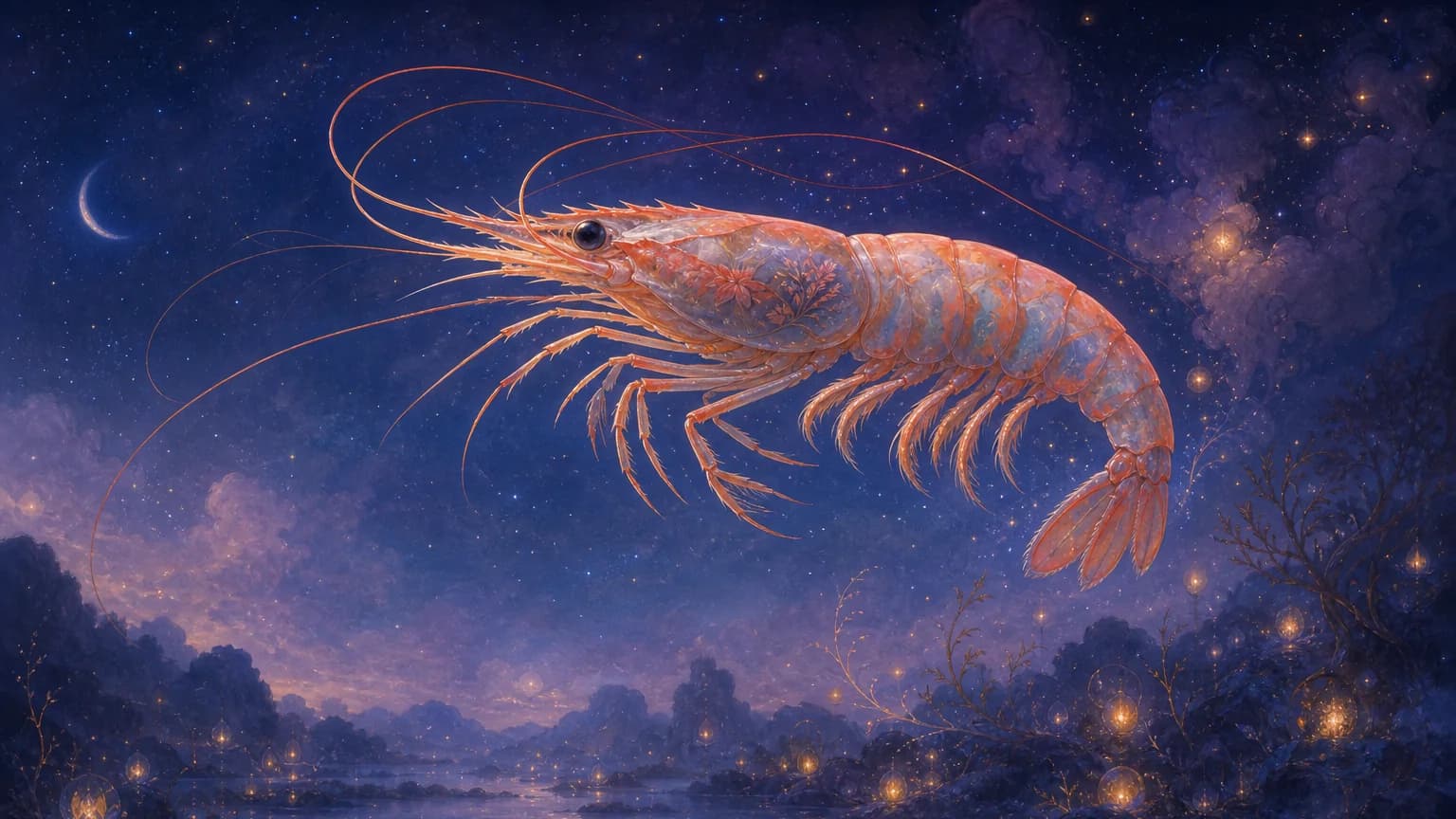 Dream about shrimp