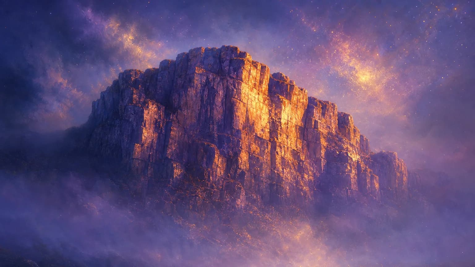 Dream about rocky cliffs