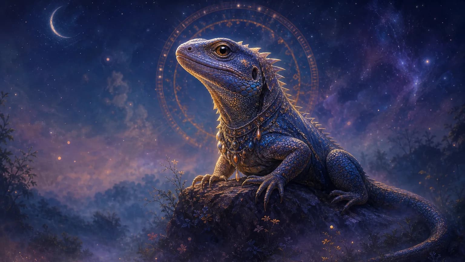 Dream about lizard