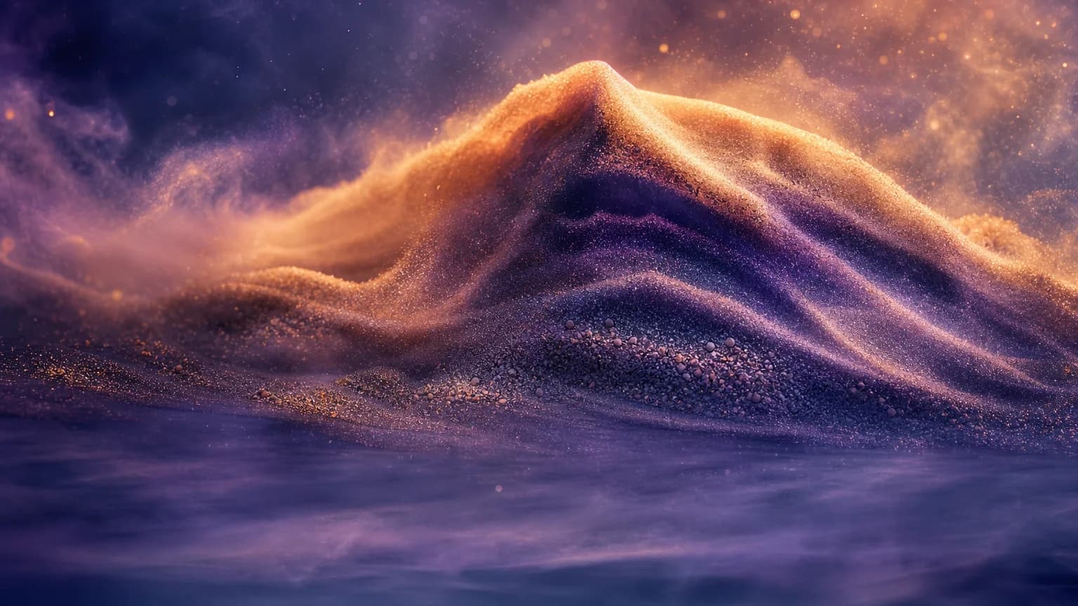 Dream about sand