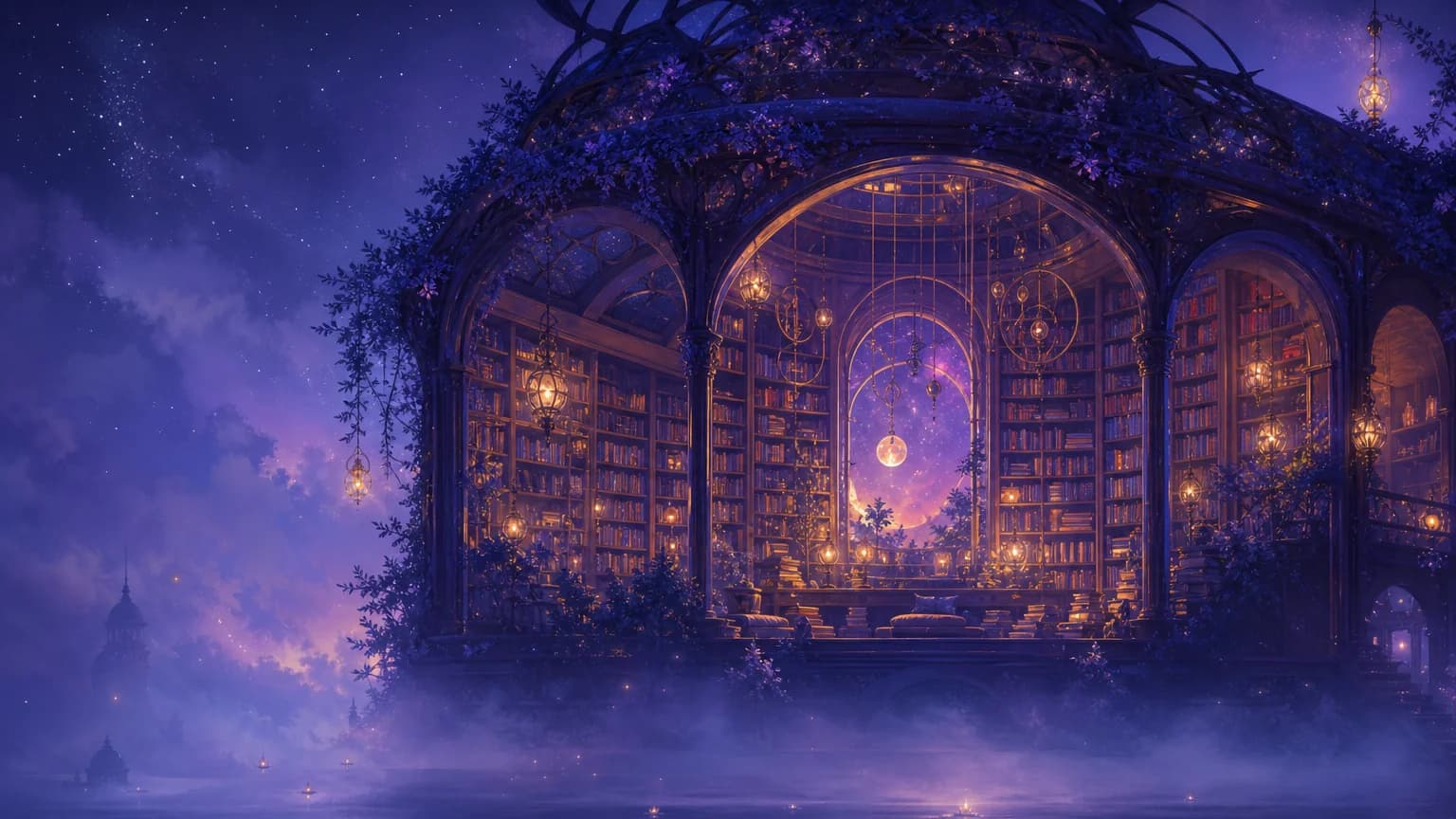 Dream about library