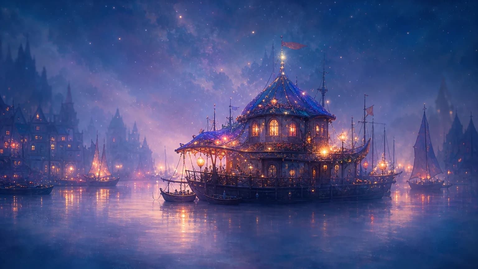 Dream about harbor