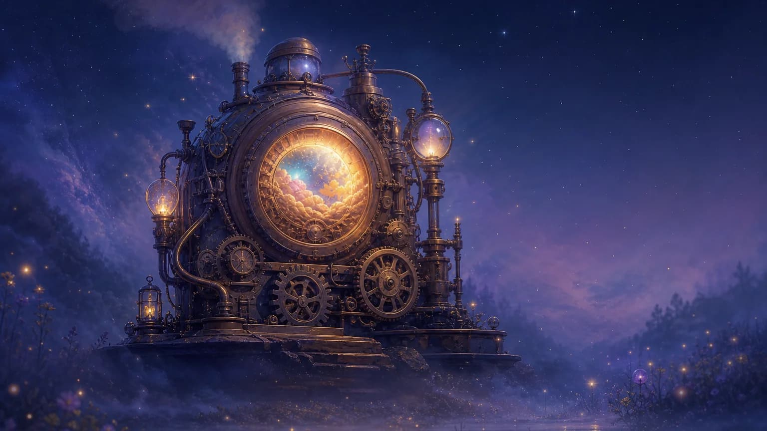 Dream about machine