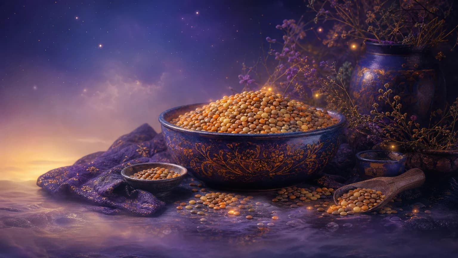 Dream about lentils