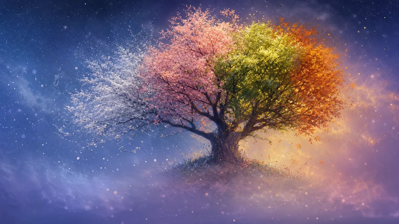 Dream about changing seasons