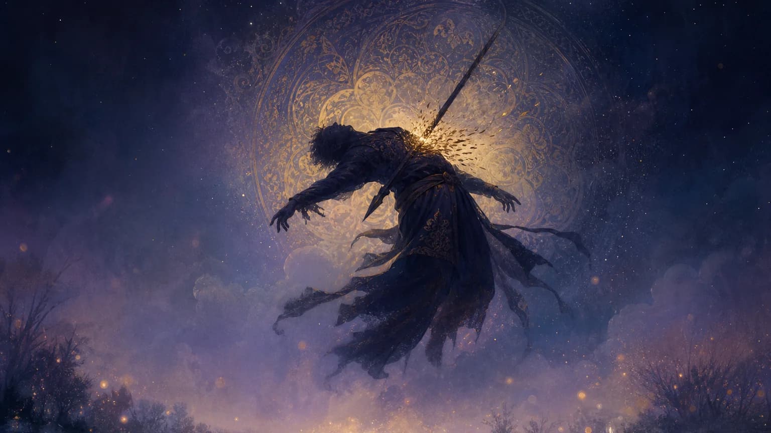 Dreaming of being killed - symbolic illustration