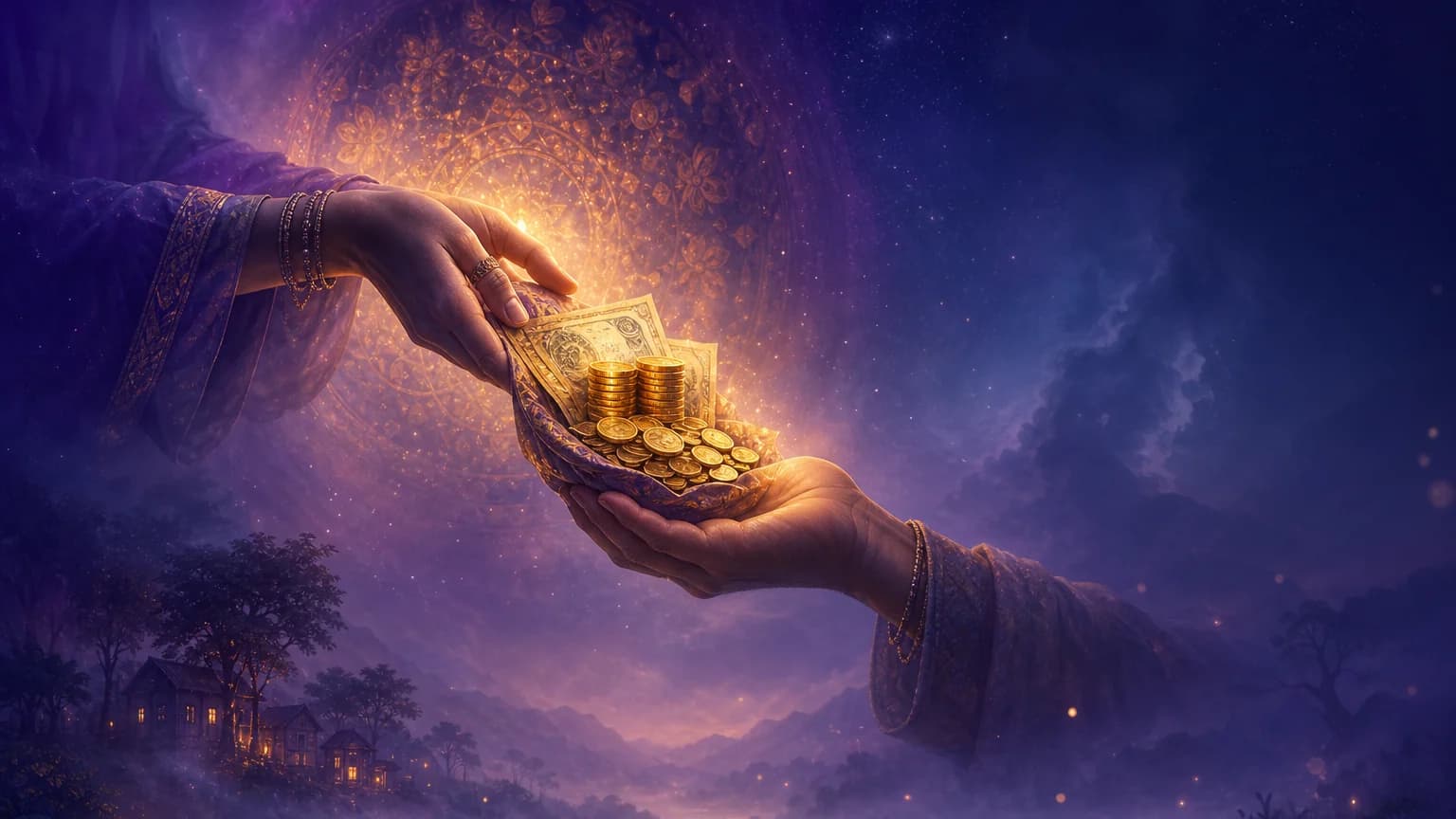 Dream about receiving money