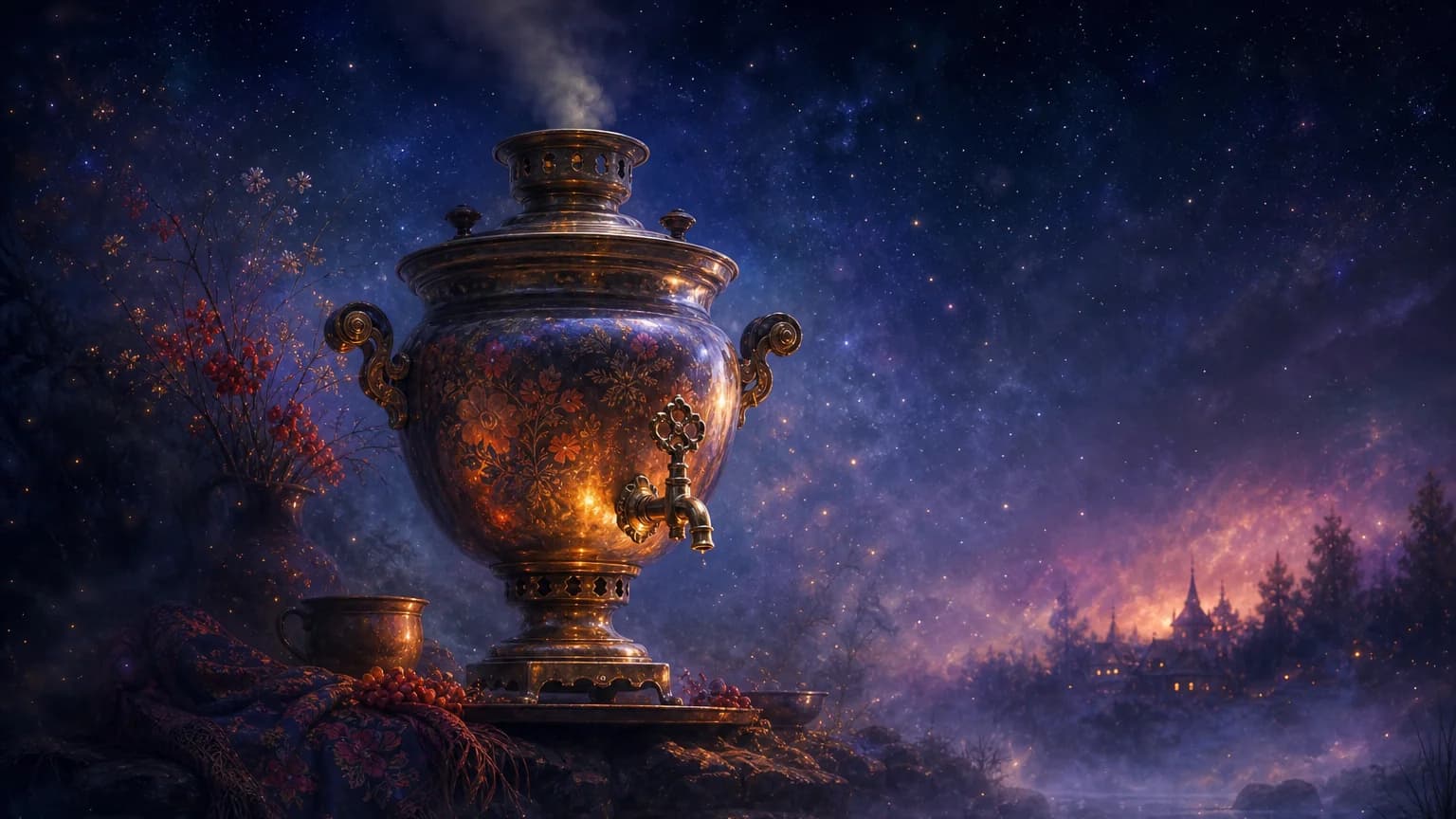 Dream about samovar