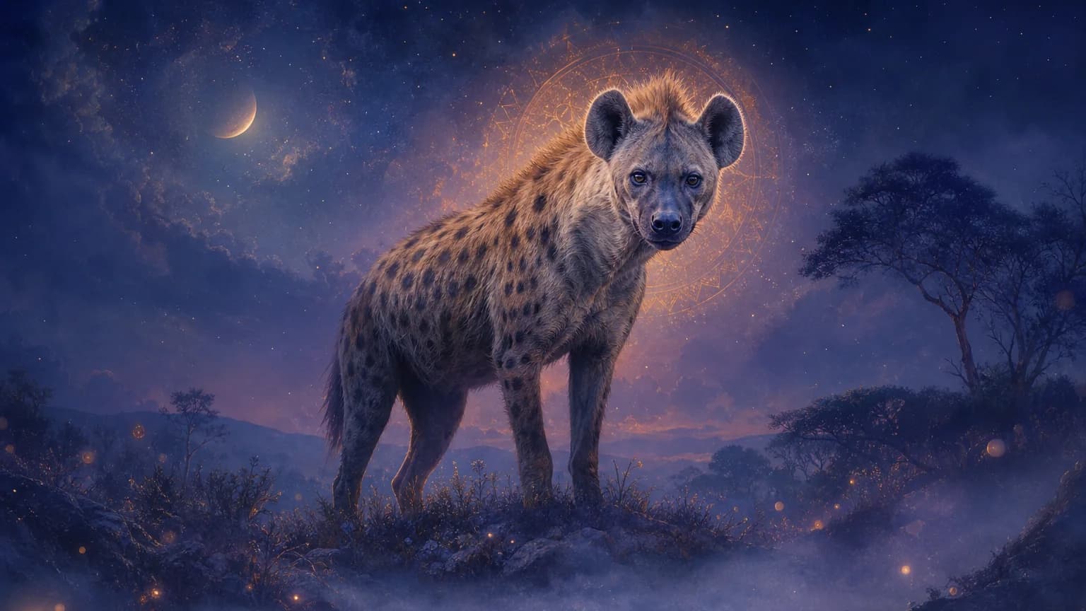 Dream about hyena