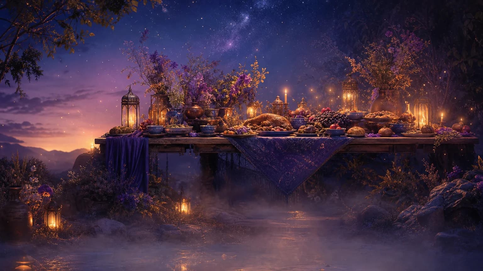 Dream of setting the table