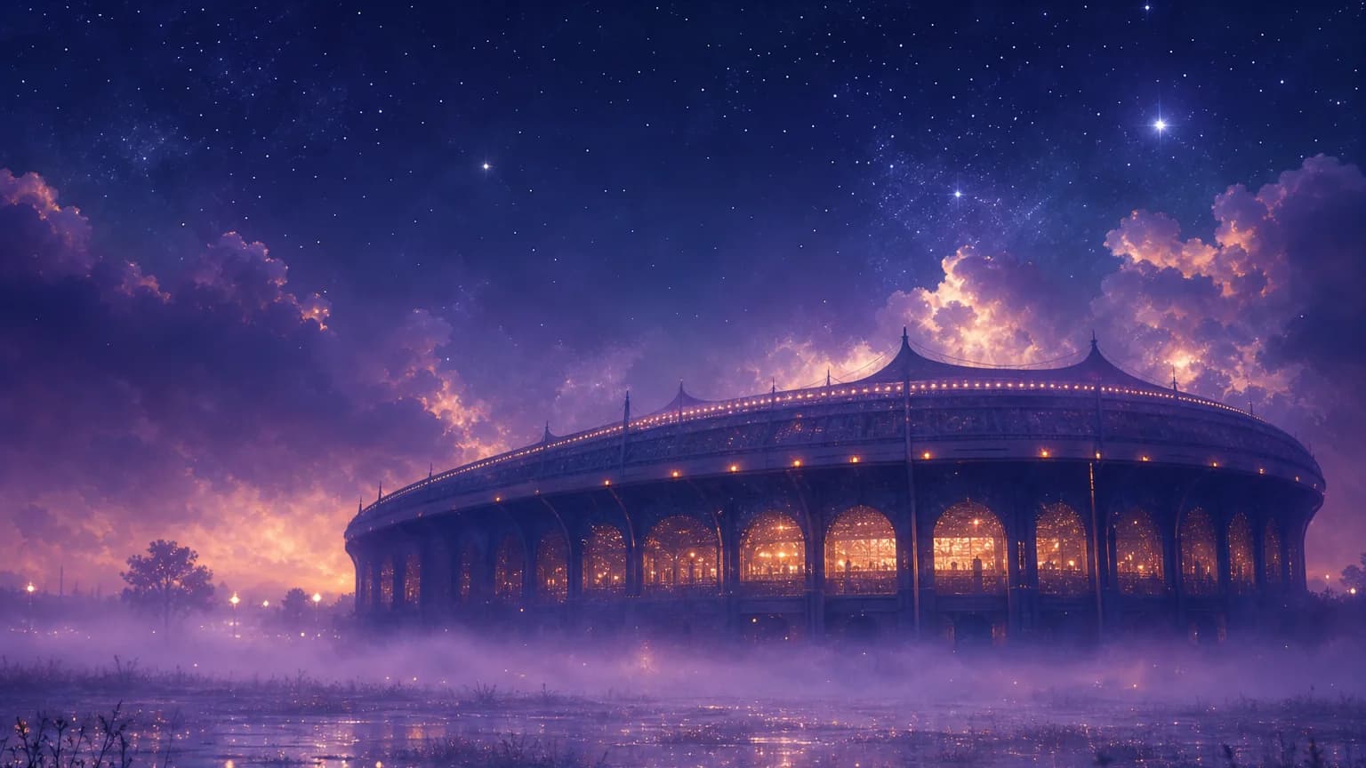 Dream about stadium