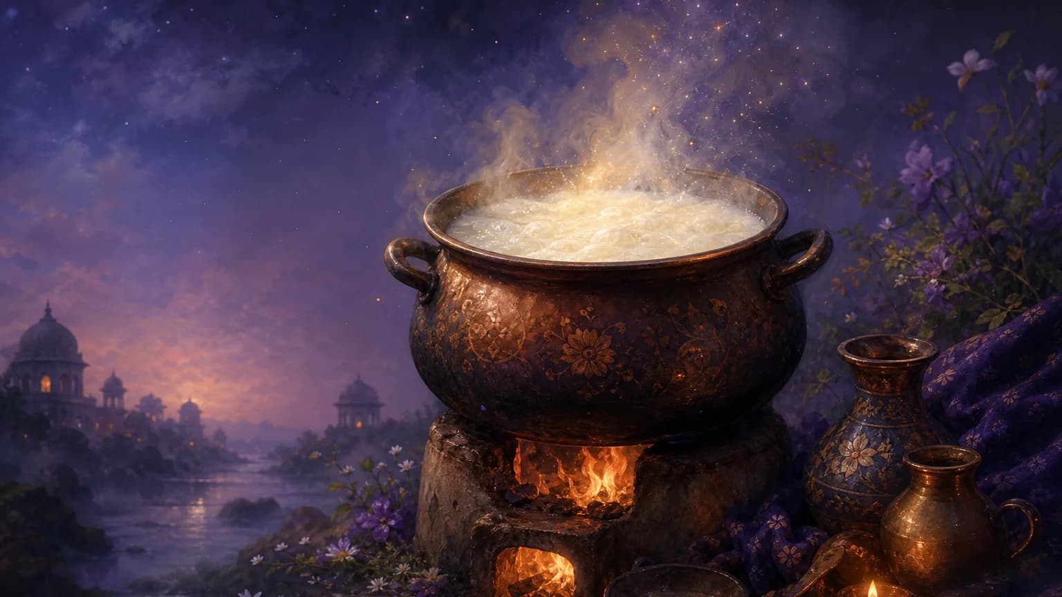 Dream of boiling milk