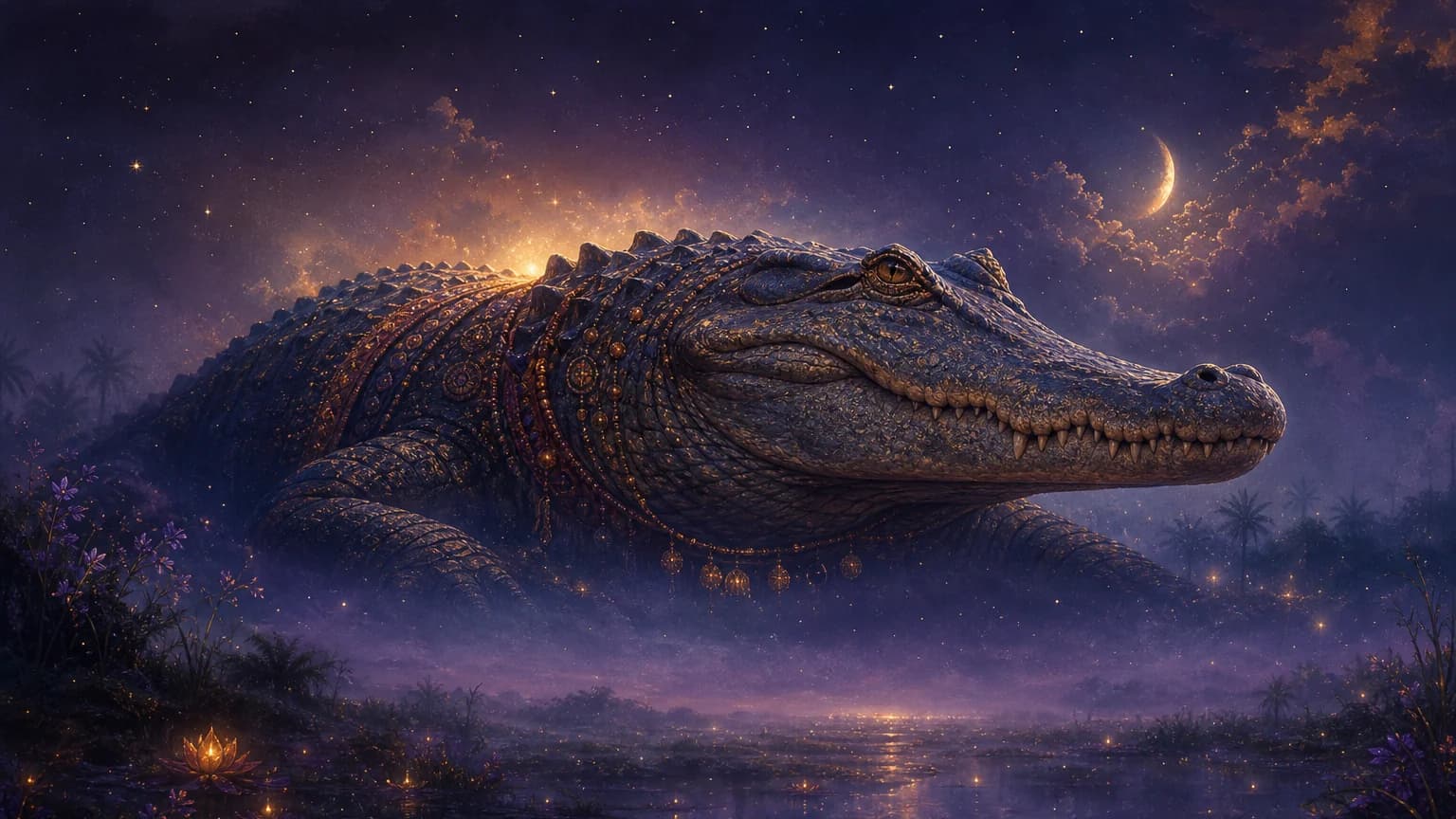 Dream about crocodile