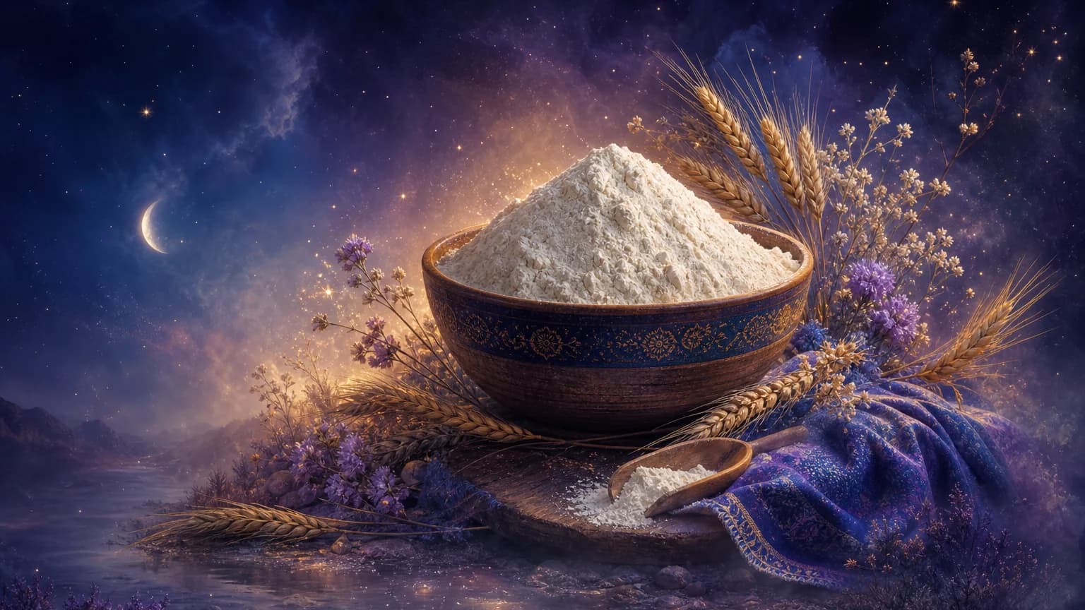 Dream about flour