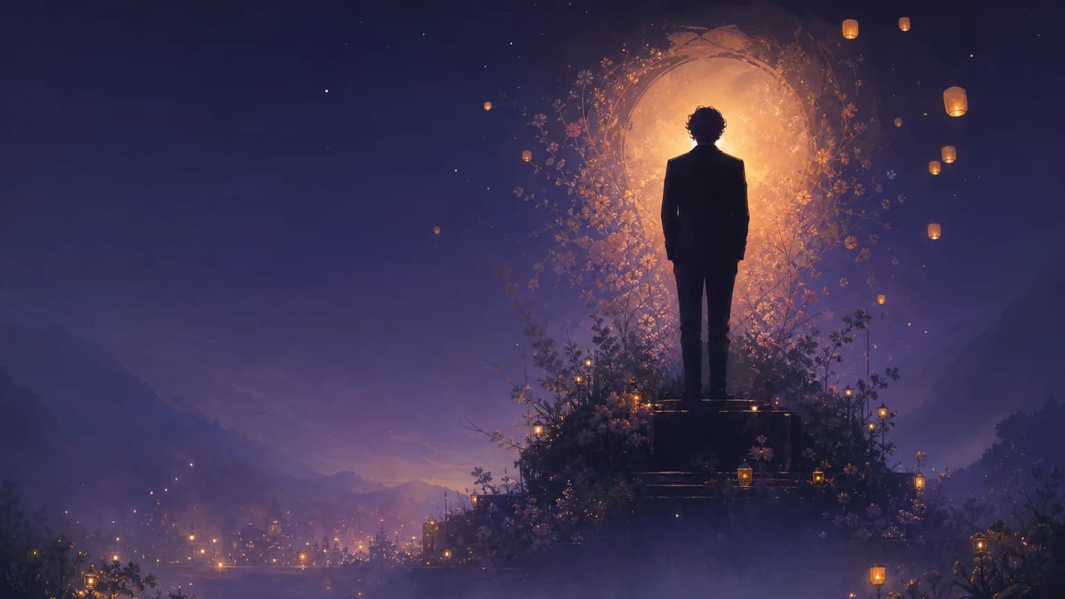 Dreaming about a celebrity - symbolic illustration