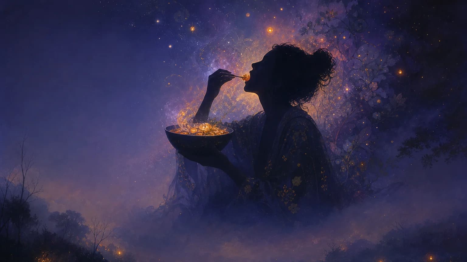 Dream about eating