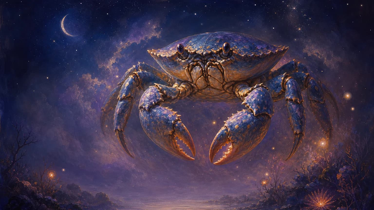 Dream about crab