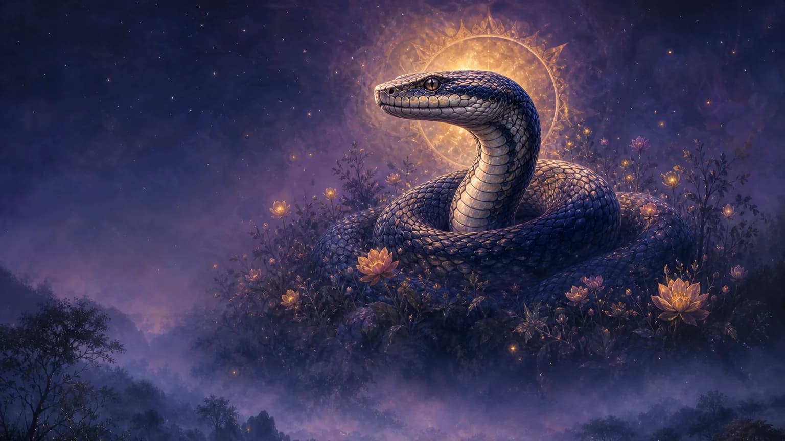 Dreaming about snake bite - symbolic illustration