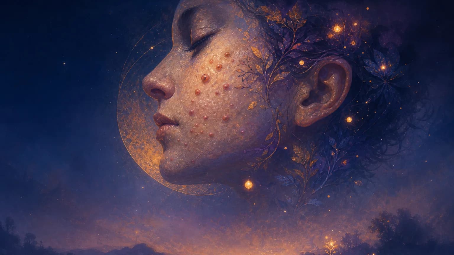 Dream about pimples on the face